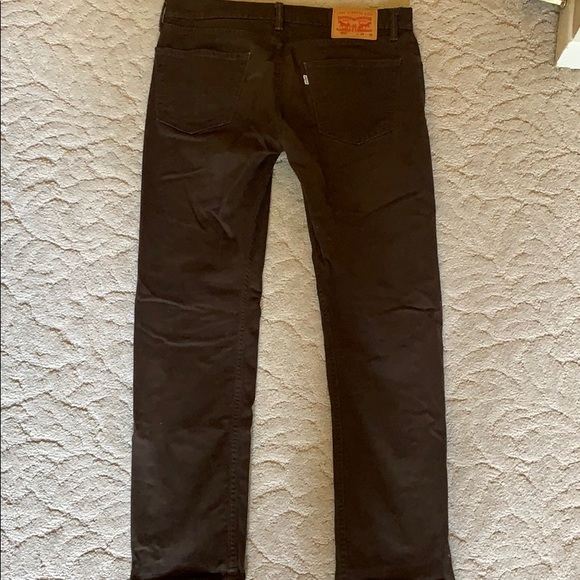 Levi Strauss Brown Pants 33x32 - Picture 3 of 5
